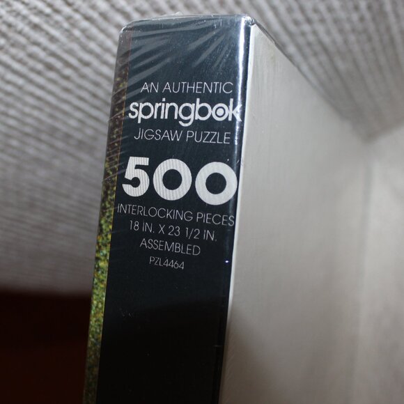 3/$88❤️sealed vintage 1987 MISTY Tabby Cat Springbok 500 pc puzzle Kitty Kitten - Picture 2 of 5